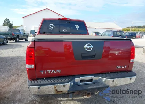 2006 Nissan Titan Le from USA, damaged, VIN 1N6BA06B36N510091